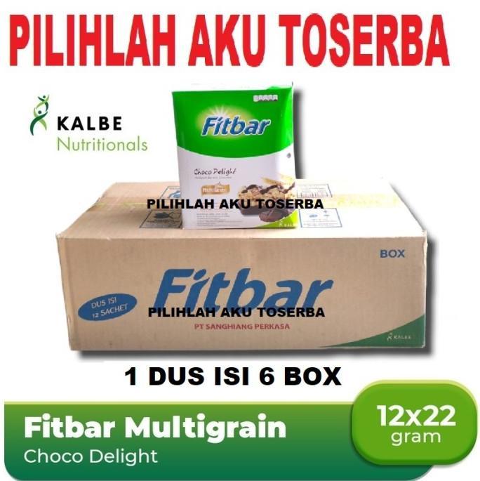 Gambar Fitbar CHOCO DELIGHT Multigrain Cereal Bar isi 12 - ( HARGA 1 DUS ) dari Prihatiwi mart undefined Tokopedia