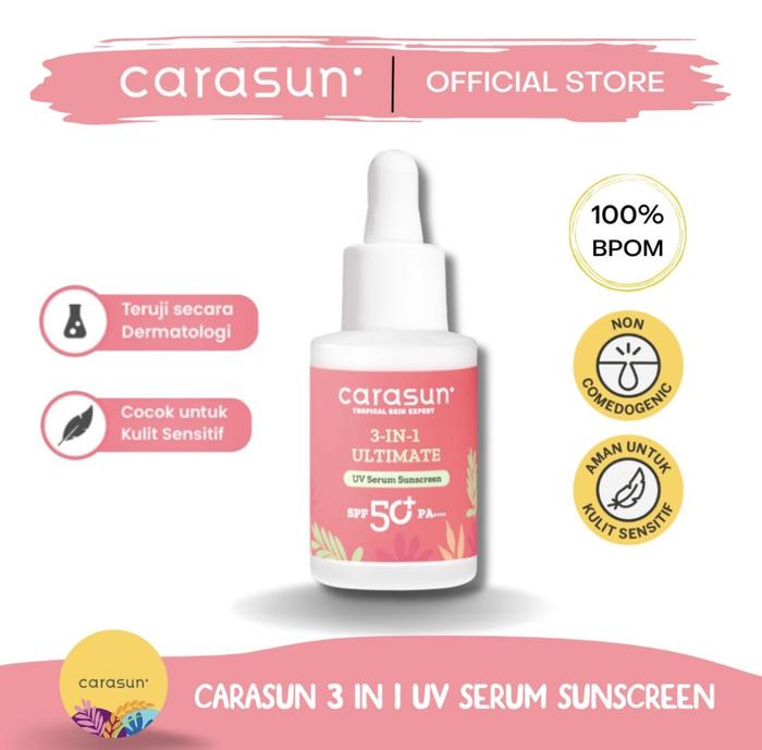 Gambar Carasun 3 IN 1 Ultimate UV Serum Sunscreen dari Carasun undefined Tokopedia