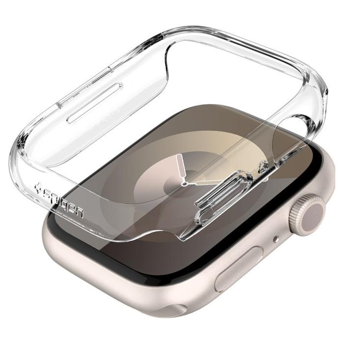 Gambar Case Apple iWatch Watch 9 8 41mm Spigen Thin Fit Slim Hardcase Casing - Clear dari Xperience Store undefined Tokopedia
