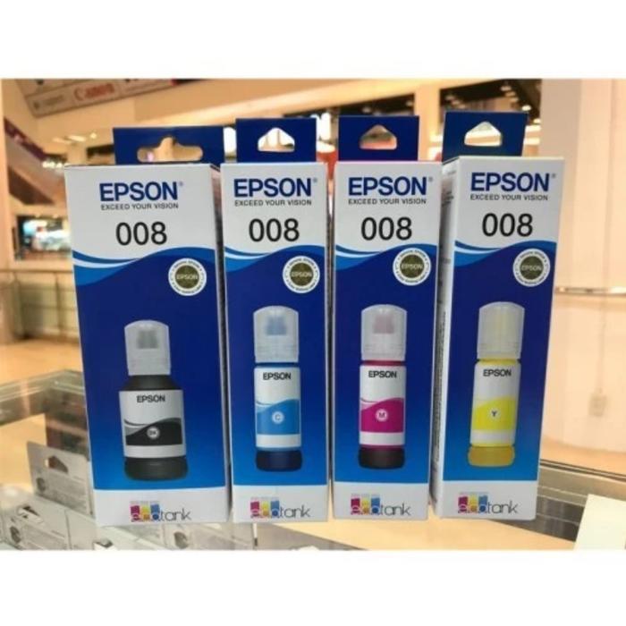 Gambar Tinta Epson 008 Original - Hitam dari BestQualityCom2025 undefined Tokopedia