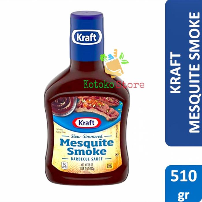 Gambar Kraft Barbeque Sauce / Saus BBQ Kraft 510gr - Mesquite Smoke dari Kotoko Store undefined Tokopedia