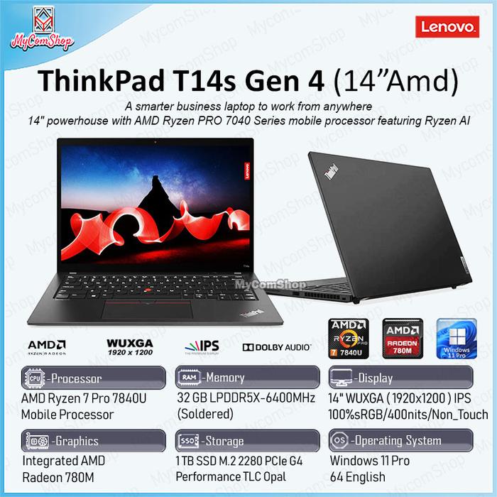 T14s Gen Lenovo T14s Amd Ryzen LENOVO THINKPAD T14s Gen Laptop AMD