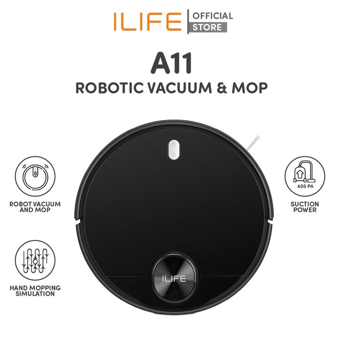 Gambar iLife A11 Vacuum Cleaner Otomatis/Vacuum Cleaner Penyedot Debu Robot dari iLife Store ID undefined Tokopedia