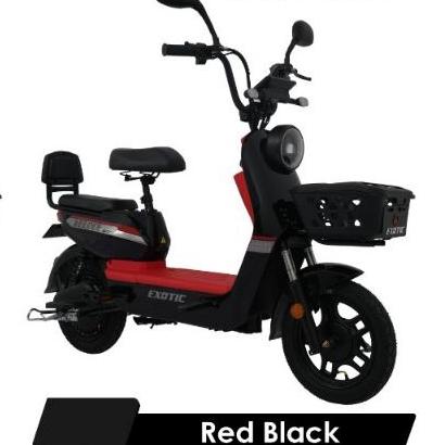 Gambar SEPEDA LISTRIK EXOTIC VELOCE V1 - red black dari sepedamania7 undefined Tokopedia