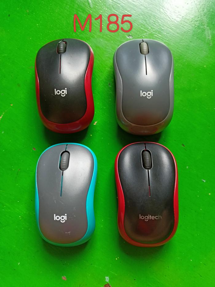Gambar Mouse Logitech Wireless Bekas Second Normal Bagus - M185 dari klikbeli.online undefined Tokopedia