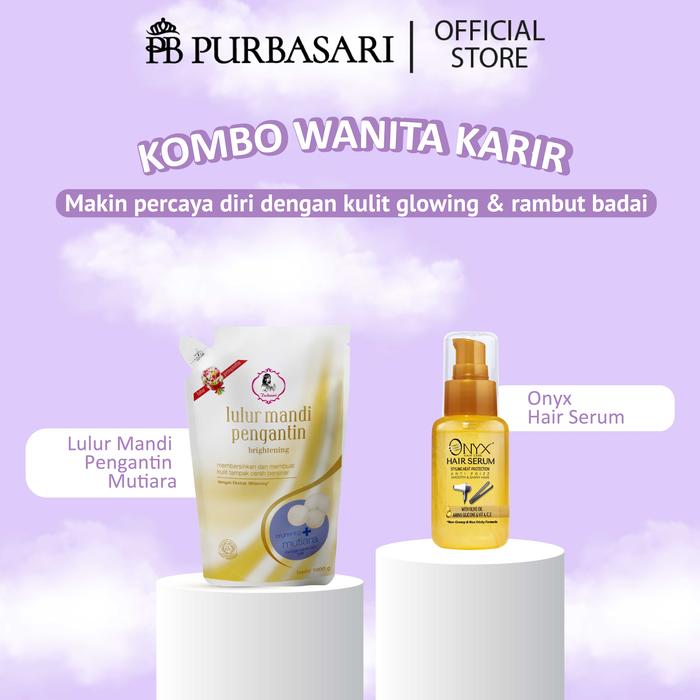 Gambar [ISI 3PCS] DOKTIF EXCLUSIVE X Purbasari 1PCS Lulur Mandi Pengantin 1kg + 2PCS Purbasari Minyak Zaitun 150ml - Mutiara+Onyx dari Purbasari Indonesia undefined Tokopedia