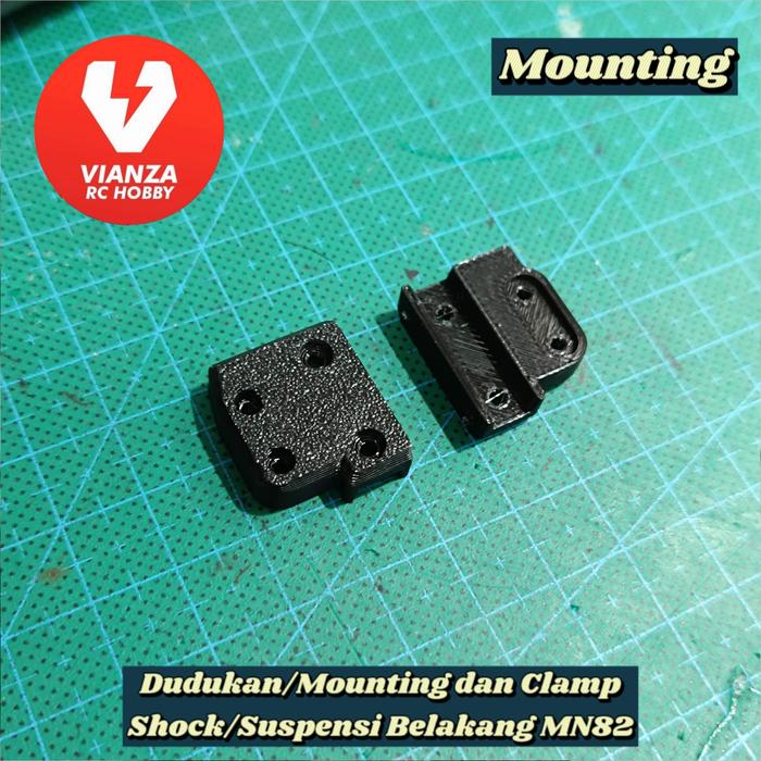 Gambar Dudukan Shock Belakang Klem Rear Shock Mounting Clamp RC MN82 LC79 1/12 - Mounting dari VianzaRC undefined Tokopedia