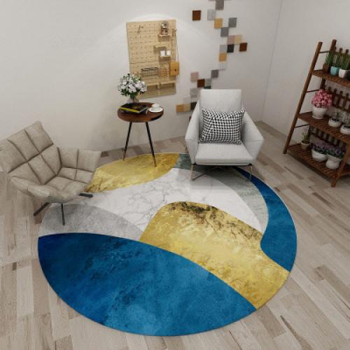 Gambar Brewsuniq - Floor Carpet Round 200cm Series / Karpet & Tikar / Rugs / Decoration - Triumph 01 dari Brewsuniq Store Serpong undefined Tokopedia