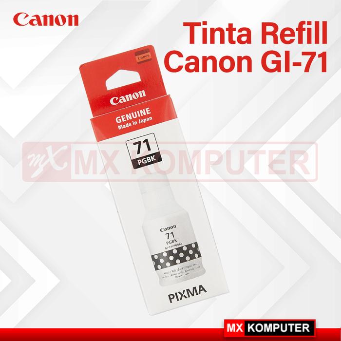 Gambar Tinta Refill Canon GI-71 GI71 GI 71 Printer PIXMA G1020 G2020 G3020 - Yellow dari MXKomputer_NEW undefined 3 Tokopedia