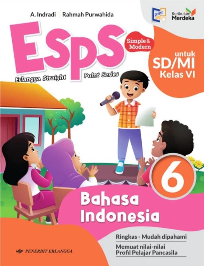 Jual ESPS BAHASA INDONESIA KELAS 1 2 3 4 5 6 SD KURIKULUM MERDEKA ...