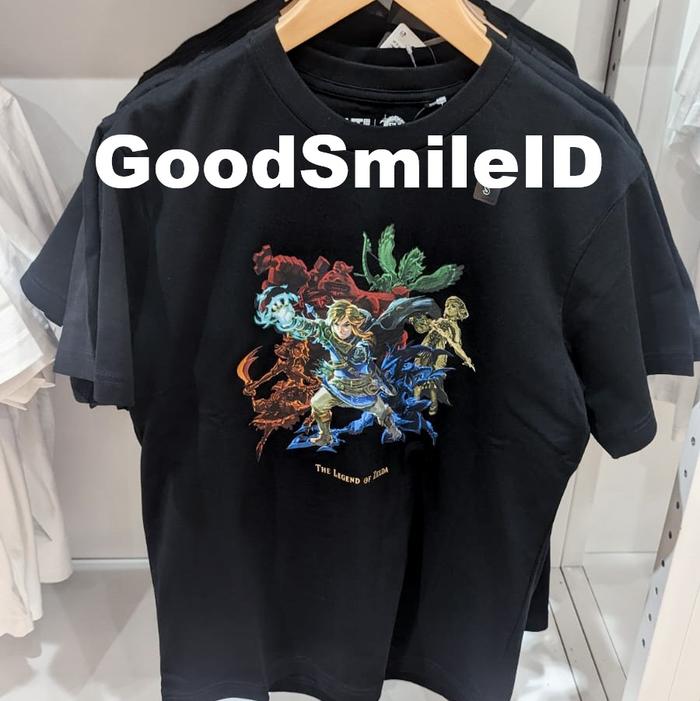 Gambar NEW UT x Legend of Zelda T-Shirt Lengan Pendek Pria 2024 Men UNIQLO JASTIP 7 - BLACK1, S dari GoodSmileID2 undefined Tokopedia