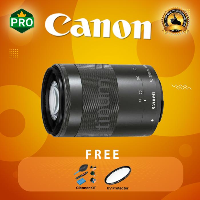 Jual Lensa Canon EF-M 55-200 IS STM Kota Administrasi Jakarta