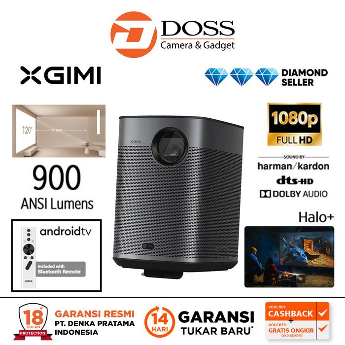 【美品・即購入OK】XGIMI Halo+ モバイルプロジェクター／フルHD XGIMI Halo+