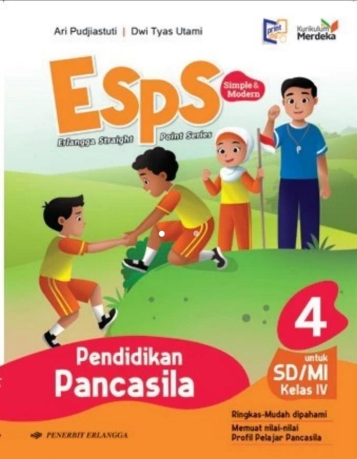 Jual ESPS PANCASILA KELAS 1 2 3 4 5 6 SD KURIKULUM MERDEKA ERLANGGA ...