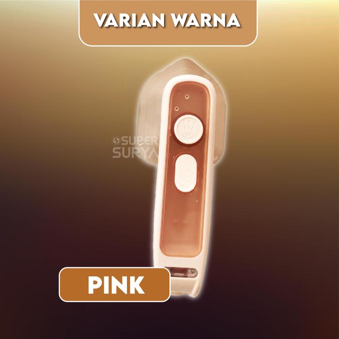 Gambar Setrika Uap Mini Portable Steamer Ironing Listrik Sederhana Minimalis - Pink  dari Welite Outdoor Official undefined Tokopedia