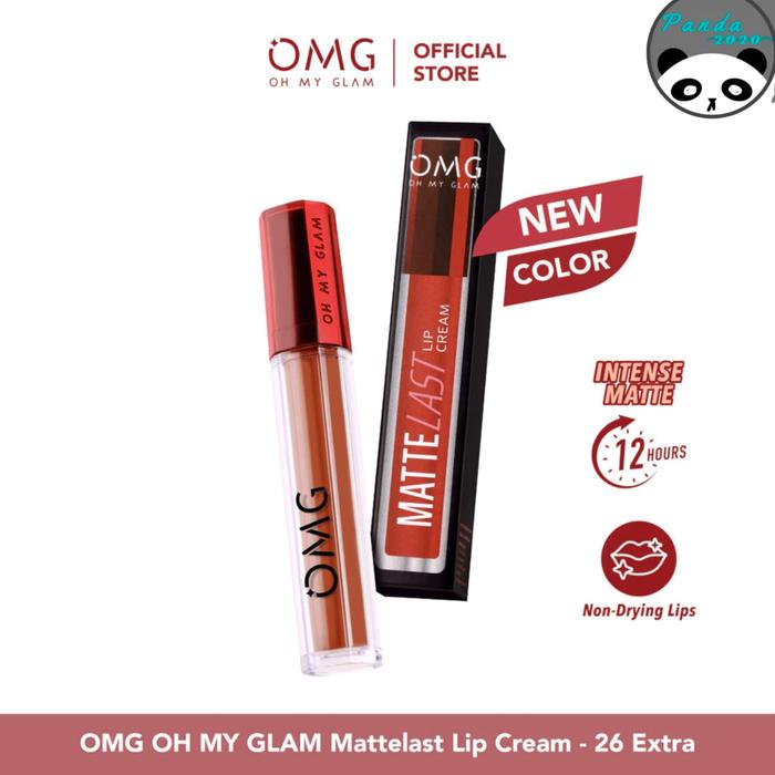 Gambar OMG Oh My Glam Lip Cream New Shade 19-27, New Packaging - 26. Extra dari Panda202 undefined Tokopedia