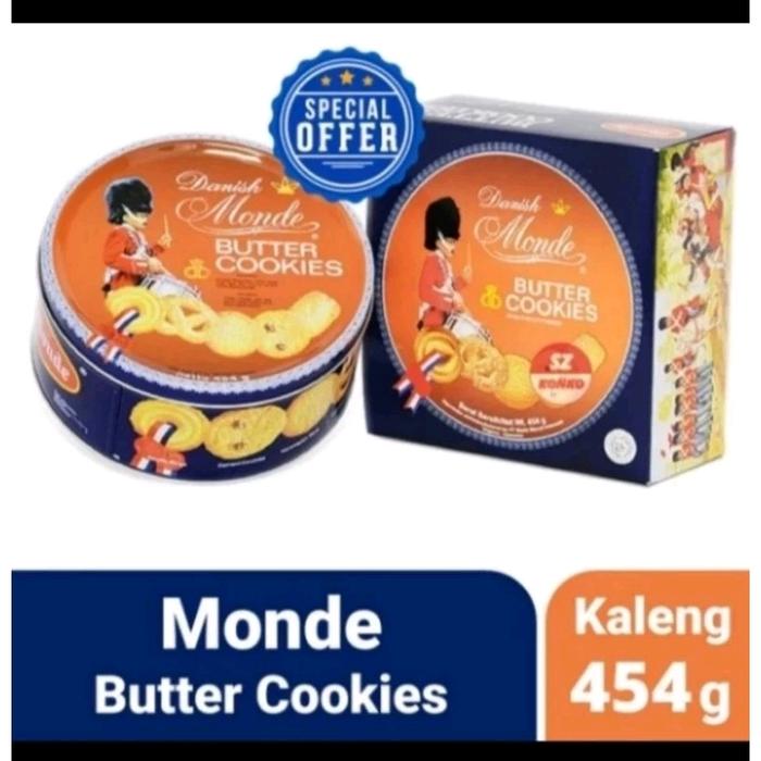 Gambar MONDE BUTTERR COOKIES 454 GR dari Arfamartt_0512 undefined Tokopedia