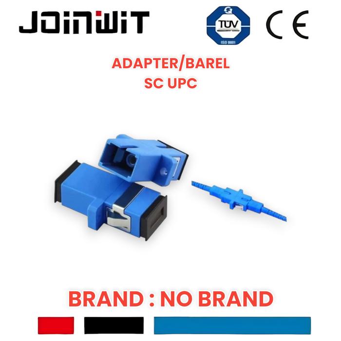 Gambar ADAPTER SC UPC barel adaptor sc upc/apc/mm/om3 fiber optic connector - UPC-BIRU dari Joinwit undefined Tokopedia