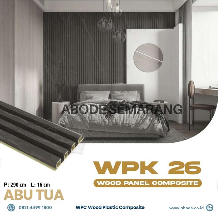 Gambar WPC Wallpanel Wood Wall Panel Wallpaper Hiasan Dekorasi Dinding Kamar Rumah - WPK25 dari abode undefined Tokopedia