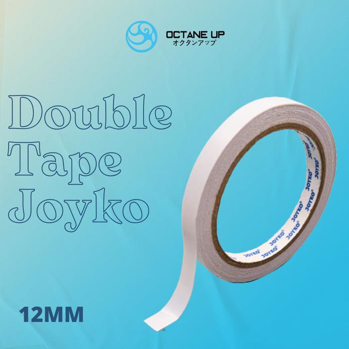 Gambar DOUBLE TAPE DOBLE TIP PEREKAT 2 SISI JOYKO - 1/2 inch dari Octane Up Store undefined Tokopedia