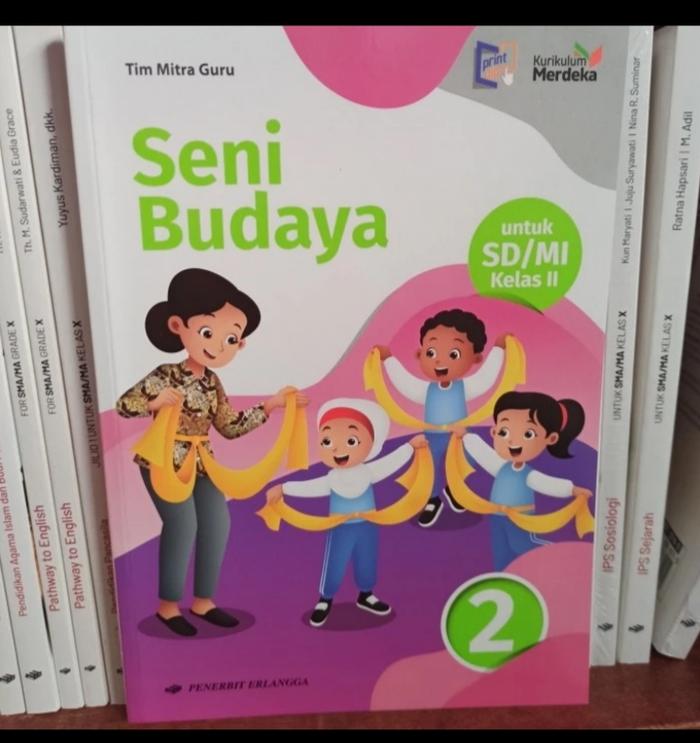 Jual SENI BUDAYA KELAS 1 2 3 4 5 6 SD KURIKULUM MERDEKA ERLANGGA ...