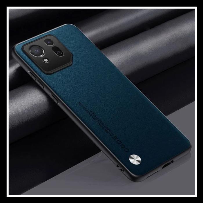 Gambar Asus Rog Phone 8 / 8 Pro Vegan Plain Leather Code Original Hard Case Casing Soft Cover Bumper Silicone - HIJAU TUA., ASUS ROG 8  dari Original Shop Nillkin undefined Tokopedia