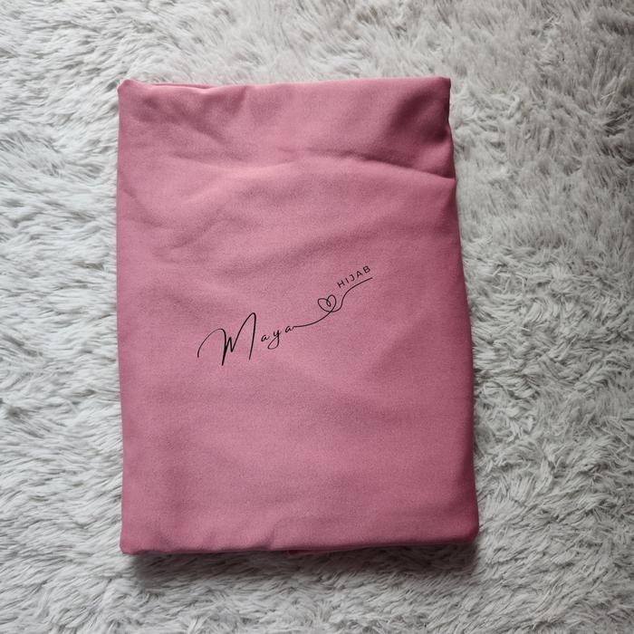 Gambar Pasmina Kaos Jersey - dusty dari Hijab Maya_NEW undefined Tokopedia