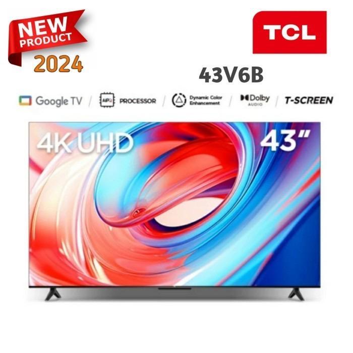 Jual TCL Google TV 43A28 A28 Smart Android Google TV Digital 4K