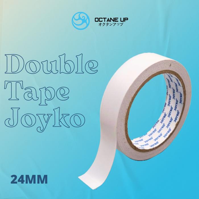 Gambar DOUBLE TAPE DOBLE TIP PEREKAT 2 SISI JOYKO - 1 inch dari Octane Up Store undefined Tokopedia