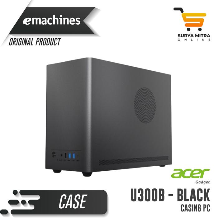 Gambar Casing Emachines U300B Black - MATX Case dari Surya Mitra Online undefined Tokopedia