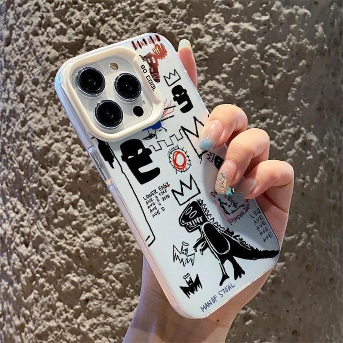 Gambar CASING CASE IPHONE 15 14 13 12 11 XXS XR 7 8 PLUS + PRO MAX - dinosaurus, 12/Pro/ProMax - Putih, X/XS dari Joyfullycase undefined Tokopedia