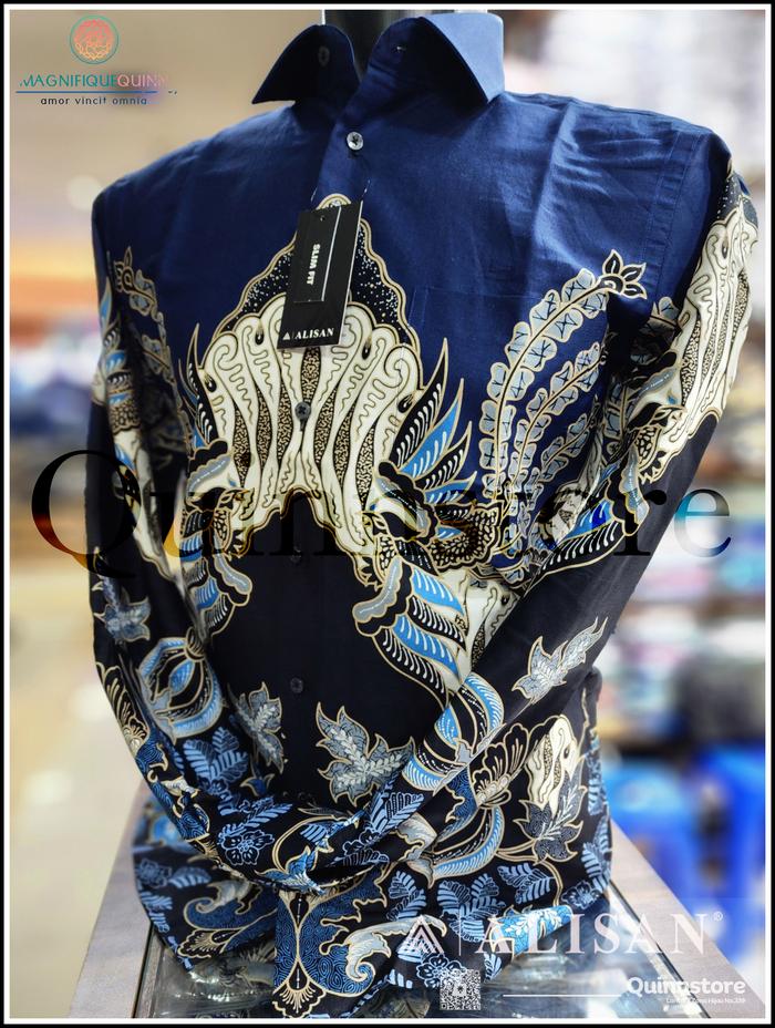 Gambar ALISAN Kemeja Batik Lengan Panjang Slim Fit - Maroon - 1001 - Varian 2, 15 dari ALISAN Quinnstore Jakarta undefined Tokopedia