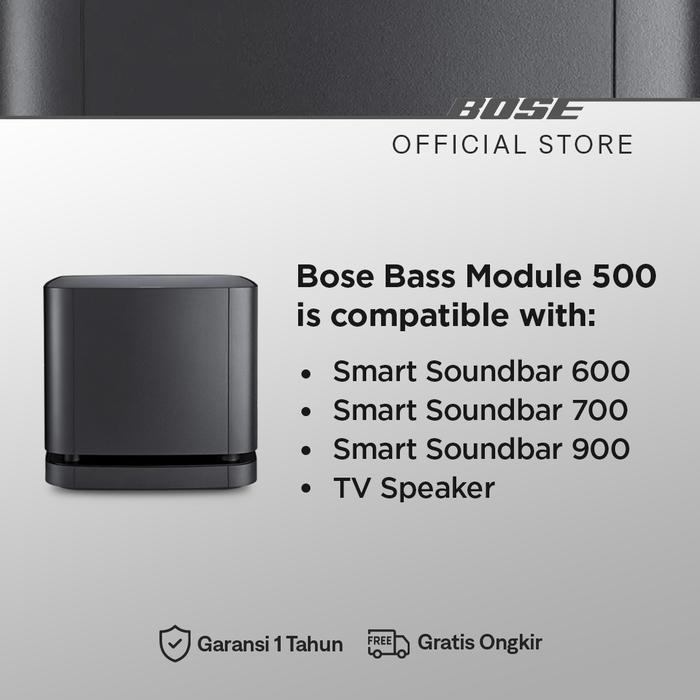 Promo Bose Bass Module 500 Wireless Bluetooth Subwoofer - Black Cicil 0 ...