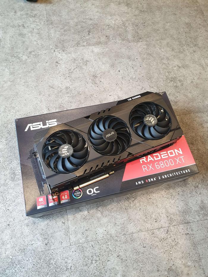 Asus Radeon 6800 Tuf Gaming TUF TUF-RX6800XT-O16G-GAMING Radeon RX