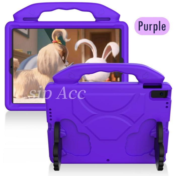 Gambar Case For Ipad Mini 7 6 5 4 3 2 1 Case Anak Lucu Casing Tablet Jempol Kids Stand - Purple, Ipad Mini 6 dari Sip Acc undefined Tokopedia