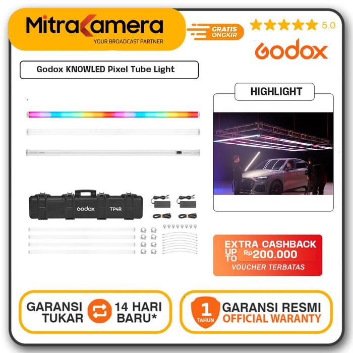 Gambar Godox KNOWLED Pixel Tube Light - 4 TP4R - K4 dari Mitrakamera undefined Tokopedia