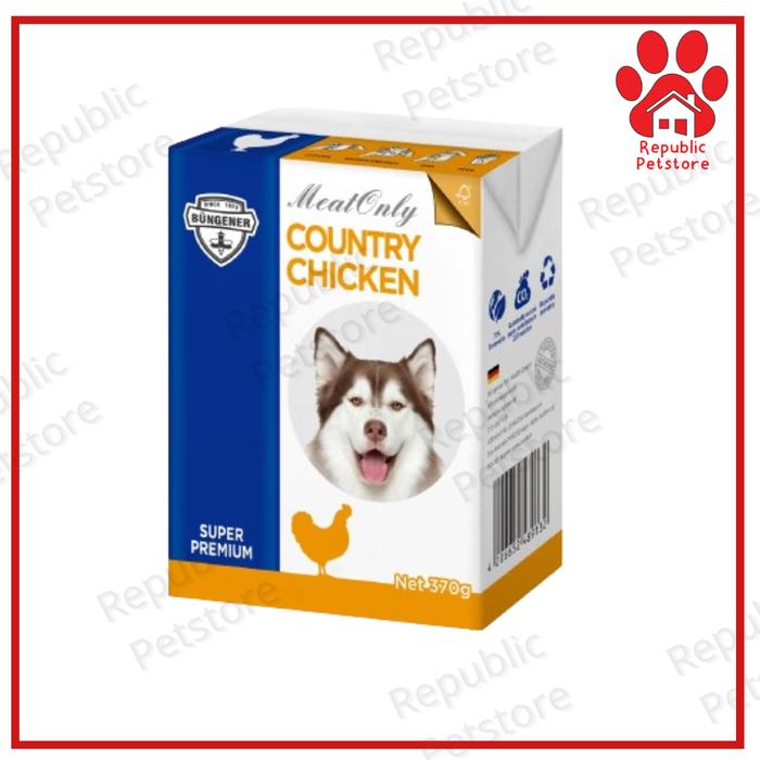 Gambar Bungener Tetra Complete 370gr Wet Food - Dog Food Ultra Premium - Country Chicken dari Republic Petstore undefined Tokopedia