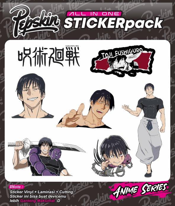 Gambar Sticker Pack All in one AIO Jujutsu - Toji a dari Pepskin undefined Tokopedia