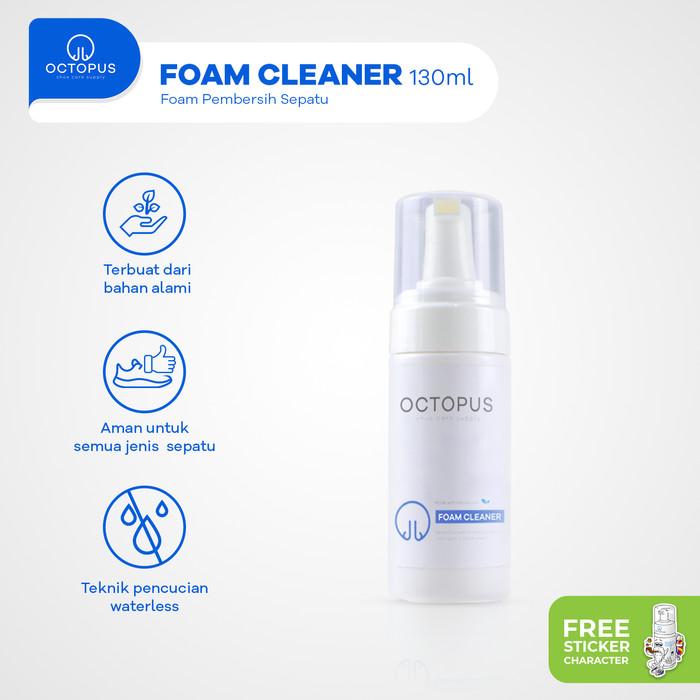 Gambar Pembersih Sepatu Octopus Foam Cleaner - Foam dari Octopus Cleaner undefined Tokopedia