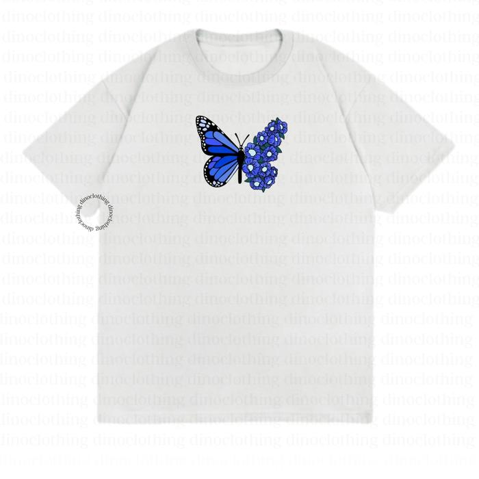 Gambar Dino Clothing - KAOS KUPU B/ TSHIRT / KAOS OVERSIZE WANITA / KAOS WANITA DEWASA / KAOS KATUN - Putih, S dari This is Dino undefined Tokopedia