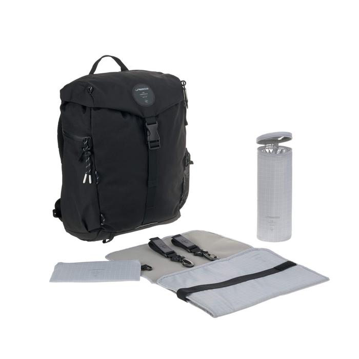 Gambar LASSIG Diaper Bag Backpack Outdoor / tas popok bayi / tas popok ransel - Black dari Lassig Indonesia Official undefined Tokopedia