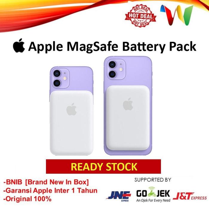 Gambar (RESMI) Apple Magsafe Battery Pack 1460 mAh for iPhone 12 Pro Max iBox - Inter dari Winselindo undefined Tokopedia
