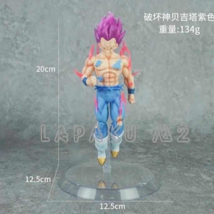 Gambar Action Figure Goku Ultra Instinct & Vegeta Ultra  Ego BATTLE DAMAGE - Vegeta Ultra dari Lapaku M2 undefined Tokopedia