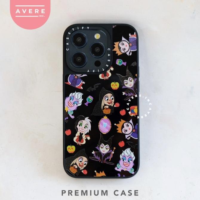 Gambar ready PREMIUM CASETI-FY PRINCESS EDITION CASE IPHONE 15 14 13 12 11 - VILLAINS BLACK, 14 PROMAX dari azuraaa store undefined Tokopedia