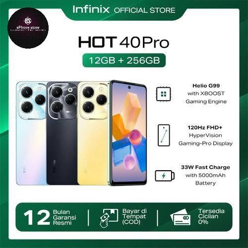 Gambar Infinix Hot 40 Pro 8/256 Khusus Batam Kota dari ePhone Store undefined Tokopedia