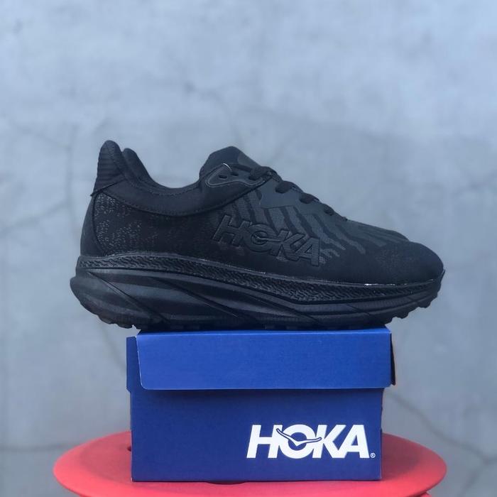 Gambar Sepatu Hoka Challenger Atr 7  Sepatu Running Hoka - fulbalck, 39 dari faraqshoes17 undefined Tokopedia