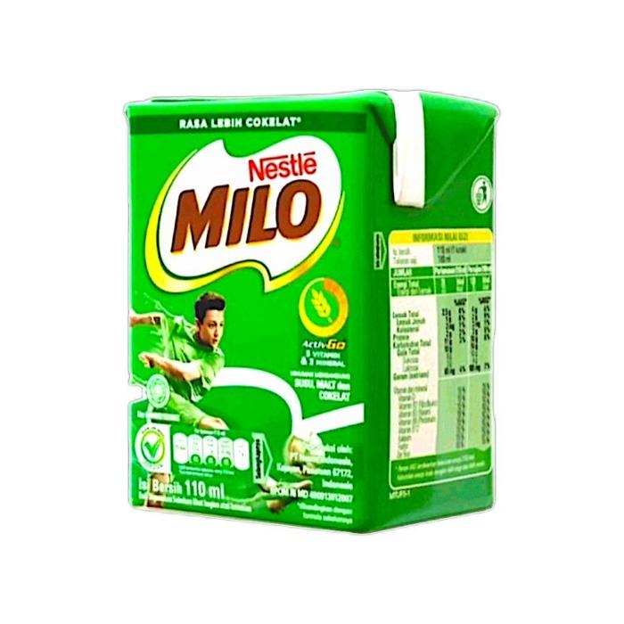 Gambar Susu UHT MILO 110 Ml DUS Susu MILO Cokelat MILO Kotak Nestle Susu dari 3F Retail undefined Tokopedia