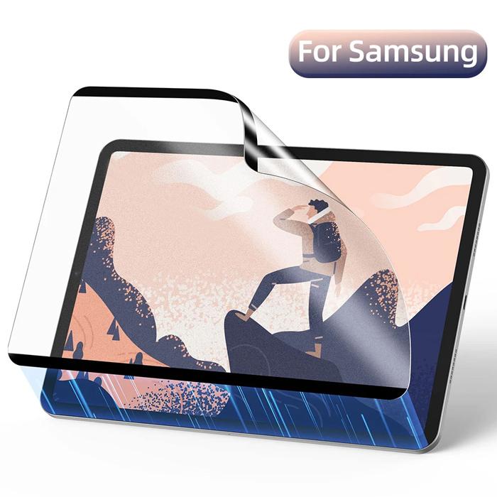 Gambar BISA LEPAS PASANG - Paper Like Samsung Galaxy Tab S9 S9+ S8 S8+ S7 S7+ FE Plus S6 Lite A8 10.4 10.5 11 12.4 Inch LTE 5g Screen Guard Protector Anti Gores Antigores Matte Glare Kertas Magnetic 2024 2023 2022 2021 2020 - PAPRLIKE MAGNET, TAB S7+ 12.4" dari Maxxi Computer undefined Tokopedia