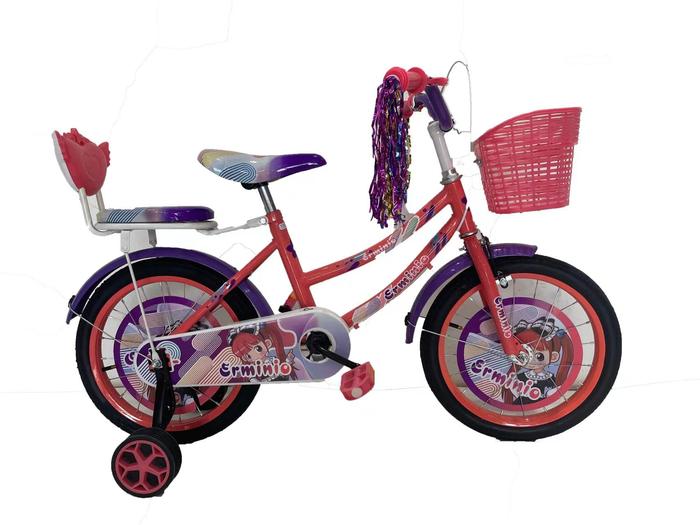 Gambar Sepeda Anak Mini KidGolden Berbie 303 Size 12 16 18 Sepeda Anak Murah - Orange Ungu 241, 18 dari Mitra Jaya Bekasi undefined Tokopedia