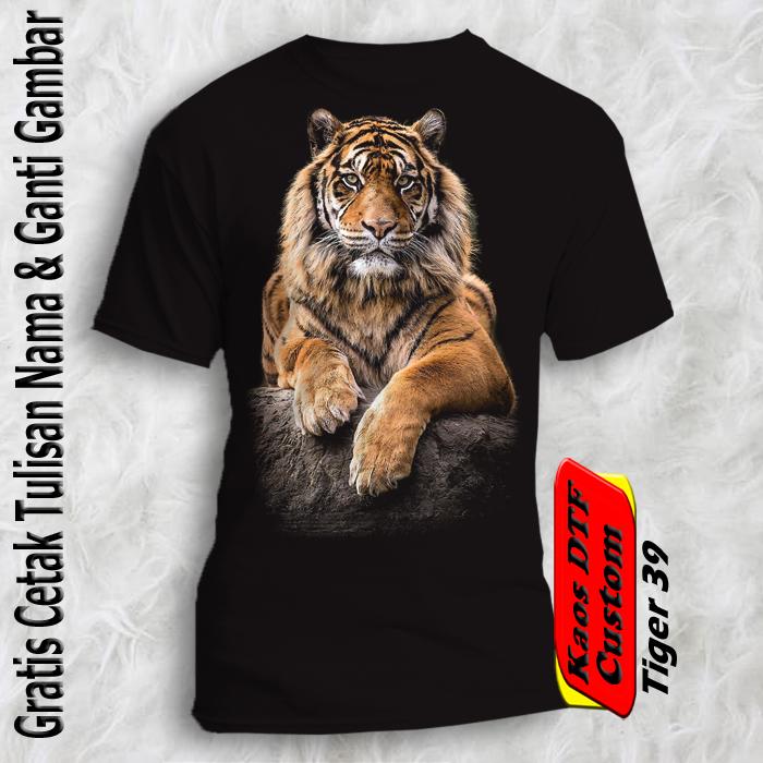 Gambar Tshirt tiger club / kaos harimau kalem / baju komunitas harimau - Toger 38, XL dewasa dari Yafi & Khyla Onlineshop undefined 5 Tokopedia